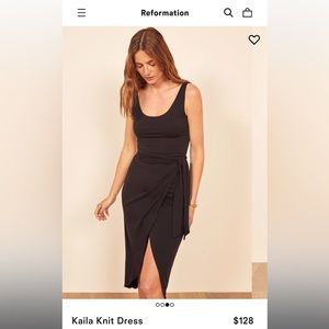 Reformation Kaila Knit Dress